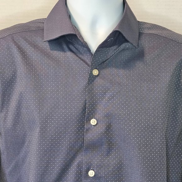 Kenneth Cole Other - Kenneth Cole Awearness Long Sleeve Button Down, Slim Fit, Purple